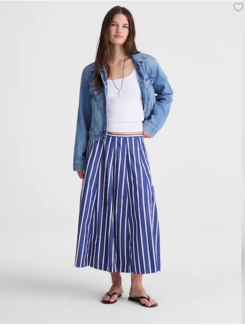 Madewell aline midi poplin Skirt Xs